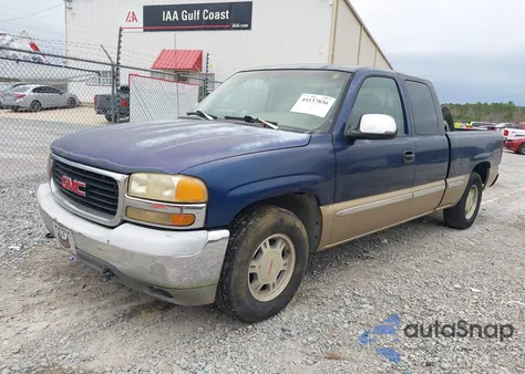 1999 GMC Sierra 1500 Sle from USA, damaged, VIN 2GTEC19T7X1519688